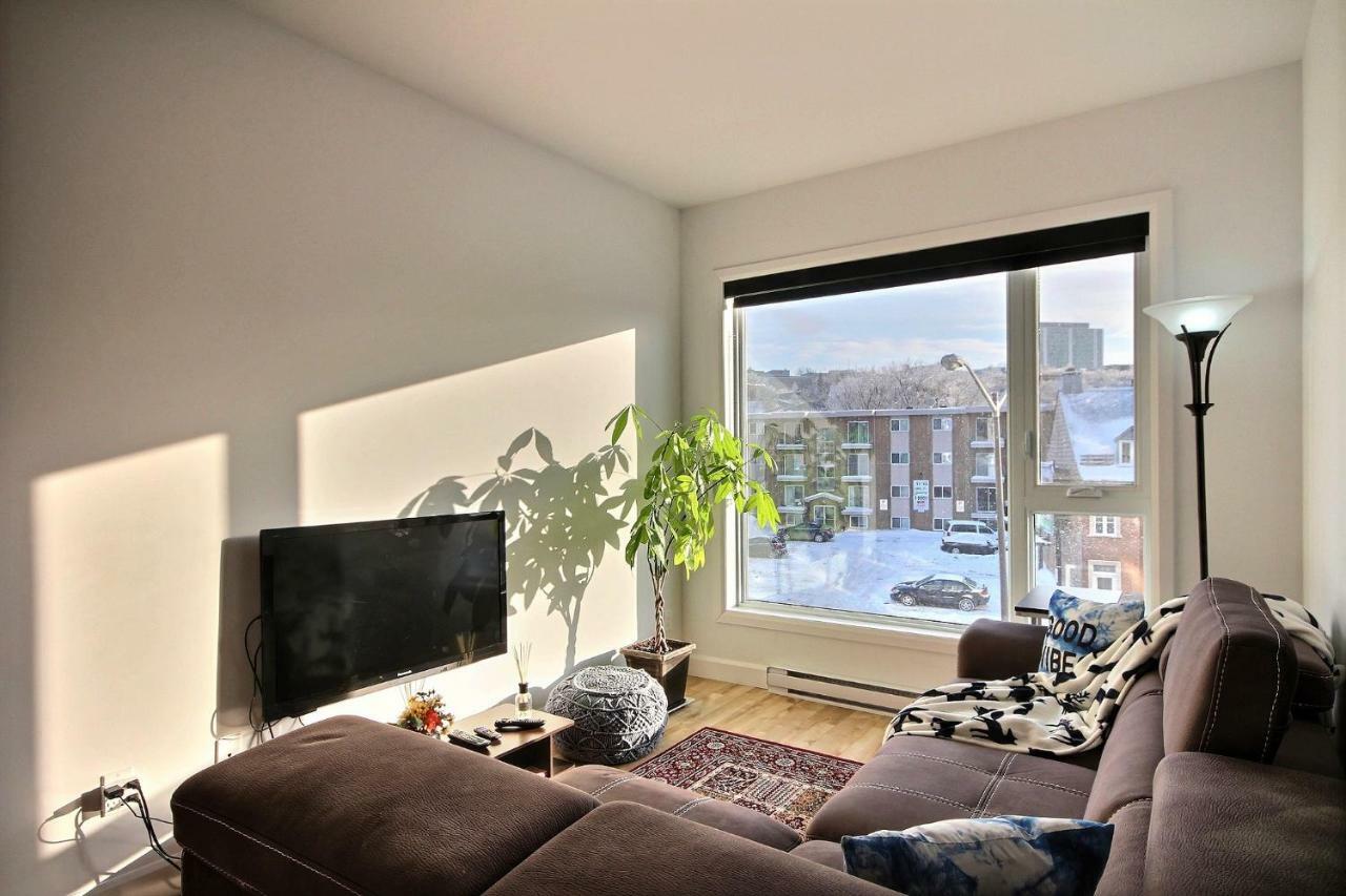 Le Kaméléon 318 : interieur parking, rooftop terrace, gym Québec Buitenkant foto