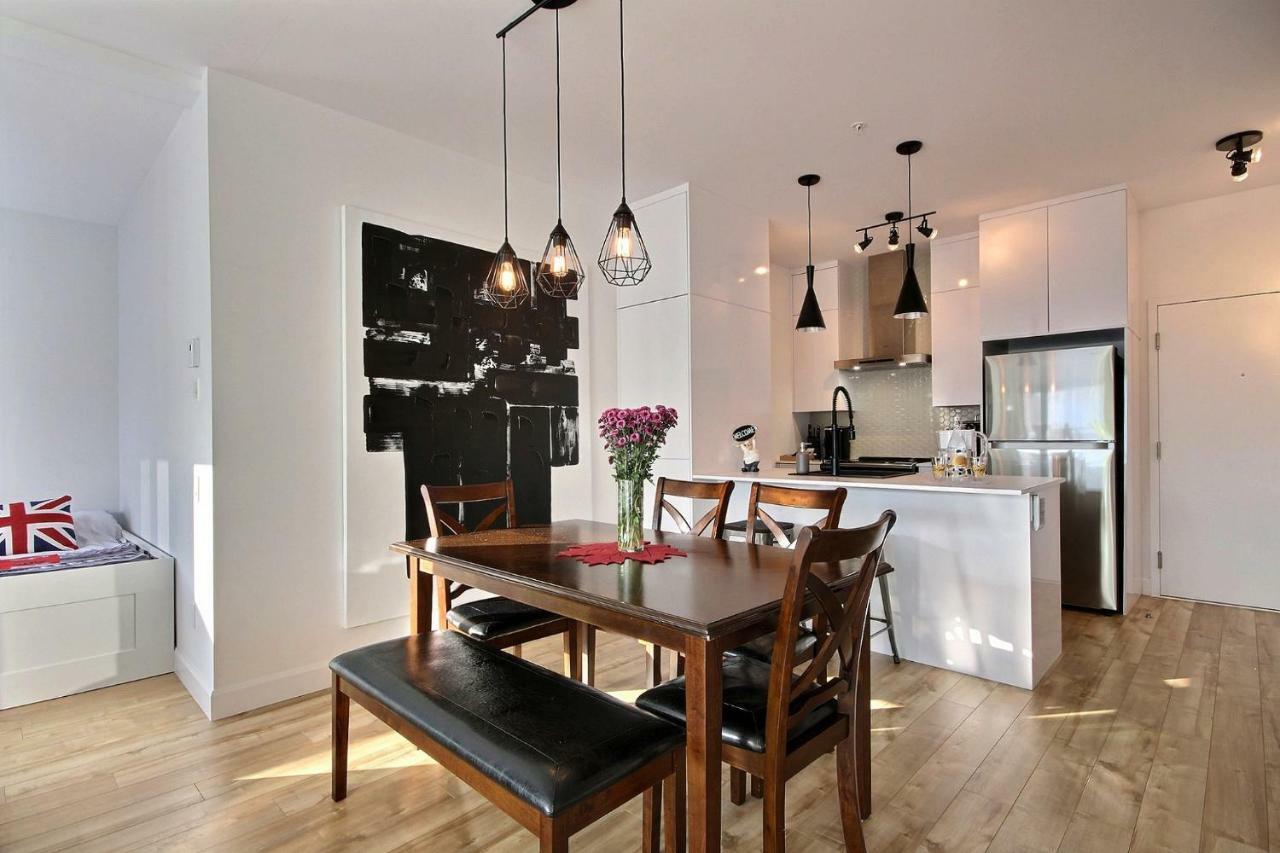 Le Kaméléon 318 : interieur parking, rooftop terrace, gym Québec Buitenkant foto