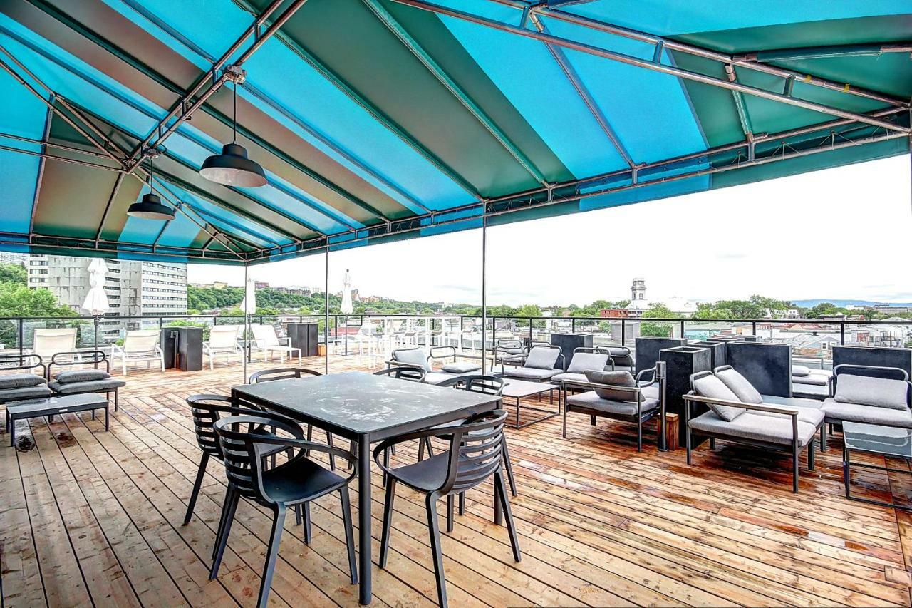Le Kaméléon 318 : interieur parking, rooftop terrace, gym Québec Buitenkant foto