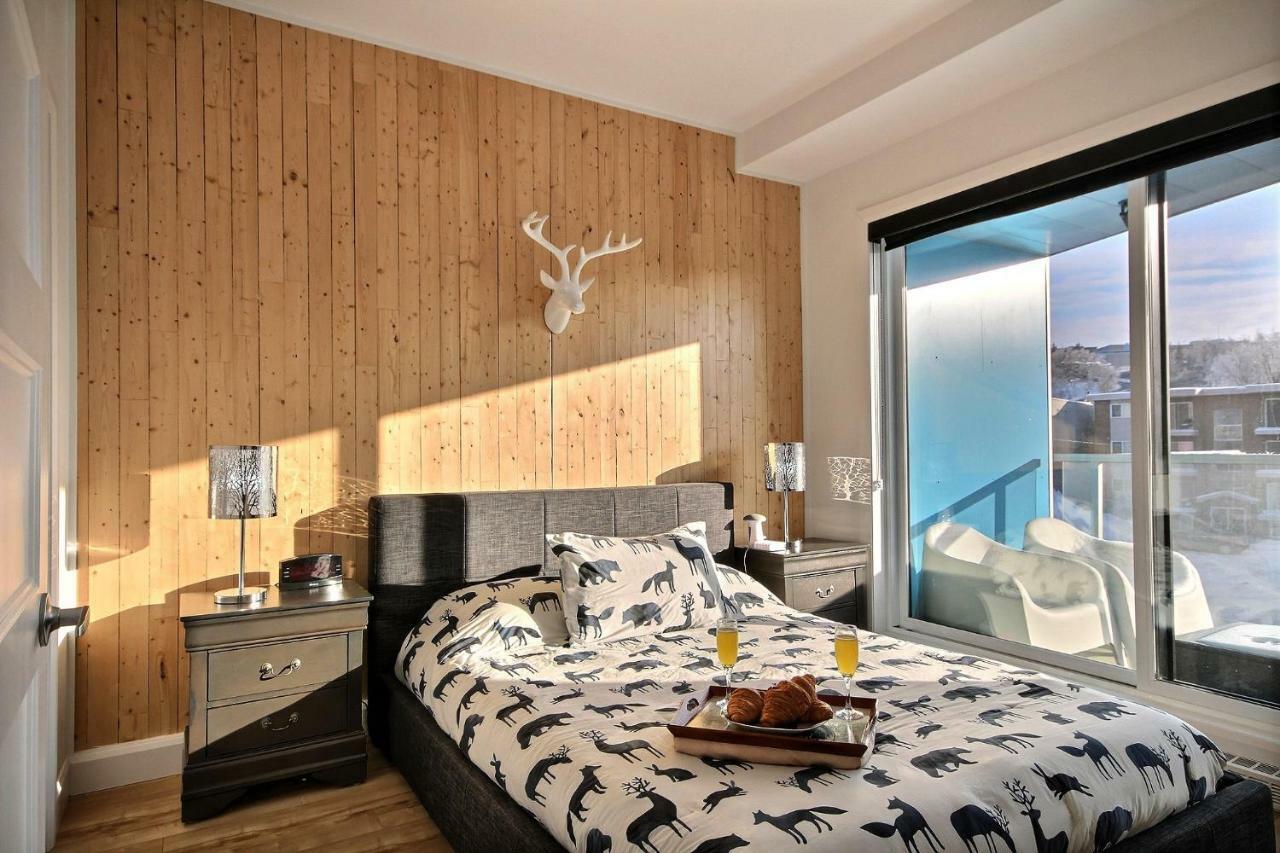 Le Kaméléon 318 : interieur parking, rooftop terrace, gym Québec Buitenkant foto